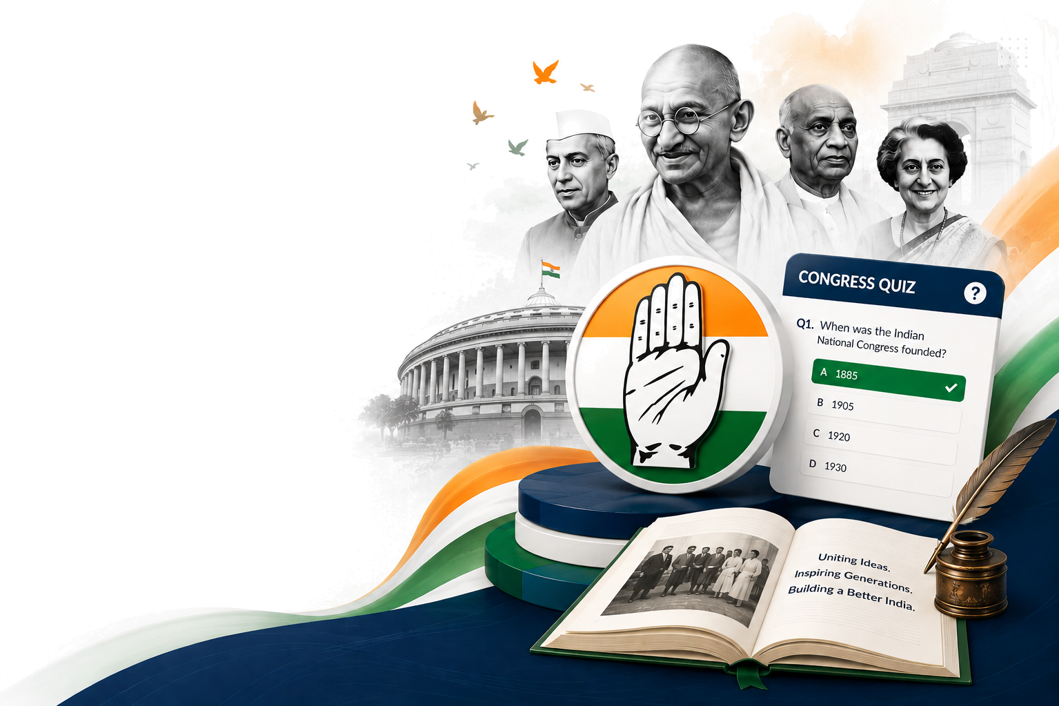 Congress Quiz — know our past, shape our future